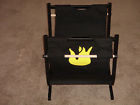 Unbranded Vintage Fireplace Woodstove Log Kindling Wood Holder Carrier Tote