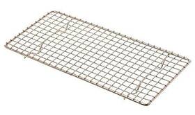 Update International 028238504251 5 Inch X 10 Rectangular Chrome-plated Wire Pan Grate