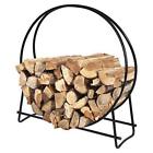 Vd-op3027 Costway Firewood Log Rack Hoop Tubular Steel Wood Storage Holder