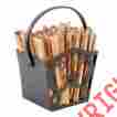 Vfwc21-01 Minuteman International Fatwood Caddy Storage Fire Fireplace Backyard Outdoor Cabin Camp Metal Iron 882691594309
