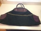 Vintage Bag Canvas Firewood Leather Orvis Carry