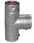 Vp-sat04 Ventis Pellet Stove Adaptor Tee 4 Unpainted