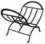 W-1076 Uniflame Olde World Iron Log Rack Holder Large Capacity Store Firewood 728649804765