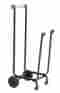 W-1151 Uniflame Large Black Log Rack With Wheels Fireplace Accessory 728649264514