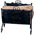 W1199 Uniflame Home Dcor Heavy Weight Black Log Holder 782273794823