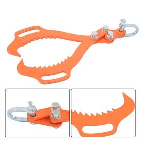 Wa3297294ur Waltvotur Heavy Duty 2 Claw Timber Log Lifting Tongs 28 Inch For Hook Red