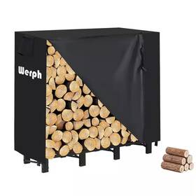 Werph 313039392344 4ft Firewood Rack Outdoor Heavy Duty Storage Ra
