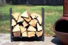 Wh-2-2-10 Woodhaven Log Firewood Rack