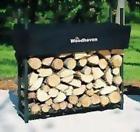 Wh-3-3-10 Woodhaven Log Firewood Rack With Cover