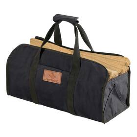 Whiteduck 810055834075 Tuff Large Firewood Carrier 21 Oz. Heavy Duty Waxed Canvas Log Holder