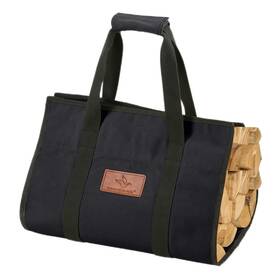 Whiteduck 810055834112 Tuff Large Firewood Carrier 21 Oz. Heavy Duty Waxed Canvas Log Holder