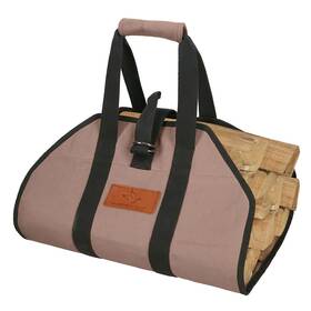 Whiteduck 810055834143 Tuff Large Firewood Carrier 21 Oz. Heavy Duty Waxed Canvas Log Holder