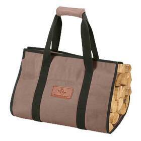 Fba-clr-3410 Whiteduck Tuff Large Firewood Carrier 21 Oz. Heavy Duty Waxed Canvas Log Holder