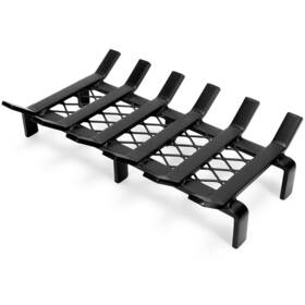 Willow Weave 974701940825 13 Inch Fireplace Grate With Ember Retainer Wood Stove Rack Heavy Duty So