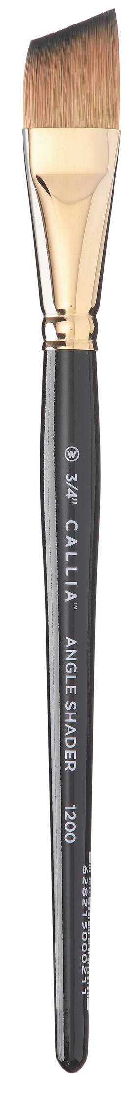 1200as34 Willow Wolfe Callia Artist Angle Shader Brush-3/4 Inch
