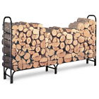 82433 Winter Wood Storage Travel Rack Yard Outdoor Firewood Garden Holder Landmann