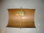 Wood Duty Log Large Brass Carrier Heavy