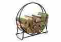 Wood-rack-for-firewood-2213 Panacea Wood Rack For Firewood Fire Log Drying Small Outdoor Hoop Circular Storage New 093432152096