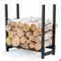 Wr002 The Woodhaven Fireplace Log Rack Metal Carrier Firewood Storage Holder Outdoor Indoor Camping 400007291522