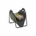 X304005 Minuteman Log Carrier Stand In Black 719908323585