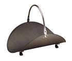 X800053 Achla Minuteman Pewter And Graphite Firewood Log Holder 719908324087