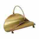 X800056 Minuteman Log Basket In Antique Brass Plated 719908324117