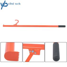 Yi233163t Yibei-tech 58 Inch Log Roller Tool Lifter Felled Cant Hook Logging With Rubber Handle