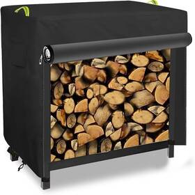 Mcjz-001 Yourcozy Firewood Rack Cover 4 Feet 500d Storage Log With Zipp