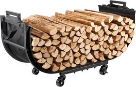 Yqbrao 445008617691 Firewood Rack Outdoor Heavy Duty 32 Inch Log For Outside Inside Rustproof