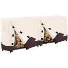 Yt00054105 Yaheetech Waterproof Oxford Log Cover Durable Solid Rack 6906250900890