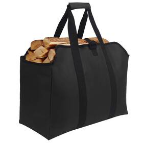 Yuoidomy 755502848703 Firewood Carrier Heavy Duty Log Bag Durable Wood Tote Fireplace Stove Accesso
