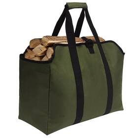 Yuoidomy 755502848765 Firewood Carrier Heavy Duty Log Bag Durable Wood Tote Fireplace Stove Acce