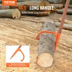 Log Peavey 46.5 Wooden Handle Lifter Max 18 Opening Roller. Fixed Price $75.99.