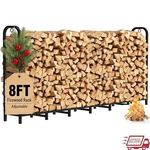 Heavy Duty Firewood Holder Steel Storage Weather Resistant Durable Construction. Fixed Price $115.18.