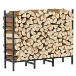 Caduke 4FT Firewood Rack Outdoor, Adjustable Indoor For St.... Fixed Price $40.49.