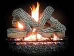 Blazing Oak Premium Vented Gas Log And Hearth Kit- Match, Auto. Fixed Price $799.99.