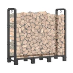 Mr Ironstone 4FT Firewood Rack Outdoor Indoor, Upgraded Heavy Duty Adjustable.... Fixed Price $75.76.
