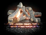 Dreffco Premium Great Oak Vented Gas Log Kit- Match, Auto, Or Remote Start. Fixed Price $749.99.