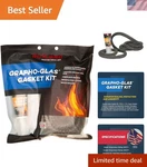 Rutland 99N-6 1000 F Gasket Rope Kit Durable & Easy To Install 7/8" X 7'. Fixed Price $37.50.