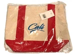 Canvas Tote Bag Reusable Grocery / Lunch Red Mini Medium California 12. Fixed Price $17.87.