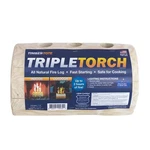 Timbertote Tripetorch Brown Large Klin Pre-drilled Hole Firewood Campfire. Fixed Price $40.96.