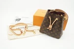 Louis Vuitton Bb Monogram Canvas Bucket Bag Purse Removable Strap. Fixed Price $1469.99.