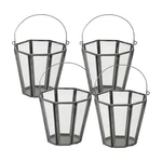 Melrose Iron Candle Holder Bucket With Handle (set Of 4). Fixed Price $38.99.