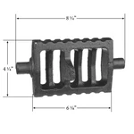 Us Stove Company (wood Furnace) Cast Iron Shaker Grate (1/4" Hole): 40314-AMP. Fixed Price $79.95.