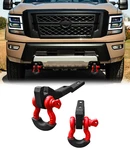 Vijay For 2017-2021 Nissan Titan Steel Front Shackle Tow Hook Mounts Brackets. Fixed Price $64.99.