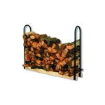 Panacea Black Powder Coated Steel Log Rack 15206. Fixed Price $62.95.