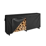 Vevor 8.4 Ft Firewood Rack With Waterproof Cover - 660LB Capacity. Fixed Price $154.99.