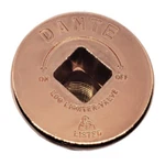 Dante 1/2-INCH Thread Floor Plate For Globe Valve, Bright Copper. Fixed Price $14.95.
