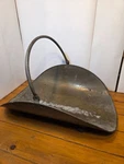Antique Brass Claw Foot Firewood Holder Cradle. Fixed Price $50.00.