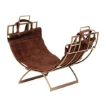 Minuteman International Arts & Craft Log Holder W/ Suede Carrier LCR-36CZ. Fixed Price $209.99.
